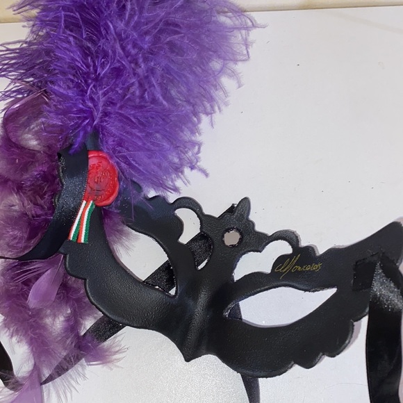 Purple eye mask made in italy - Picture 6 of 6